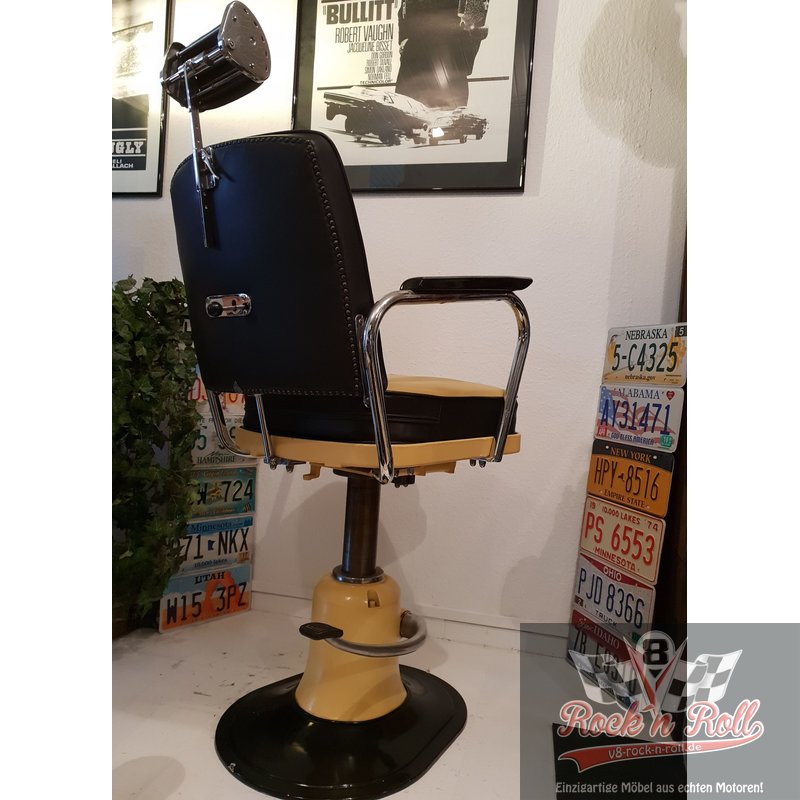 Barberchair Friseurstuhl 1950er Jahre