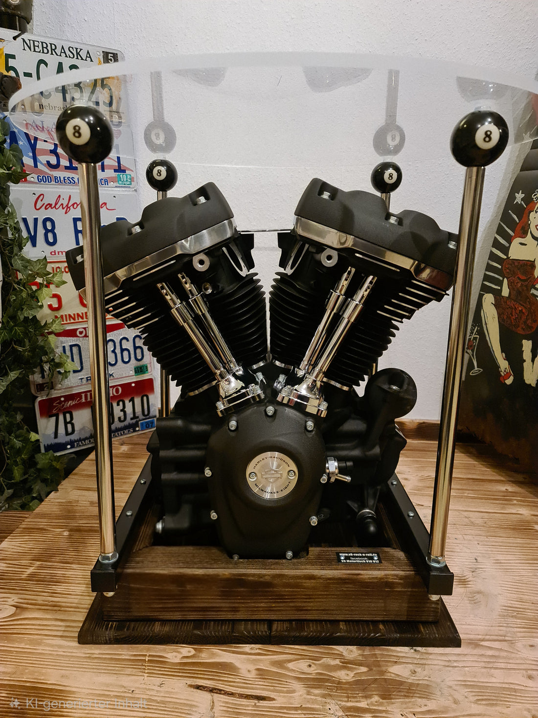 Motortisch „M8 Eight-Ball“ — Ansicht 2