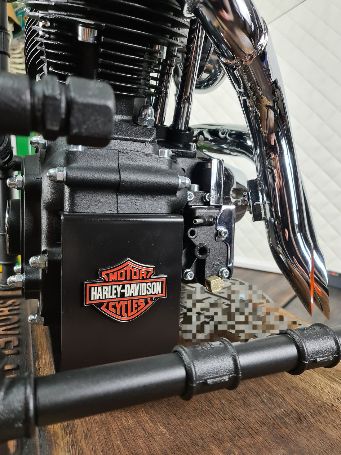 Motortisch „Shovelhead“ — Ansicht 11