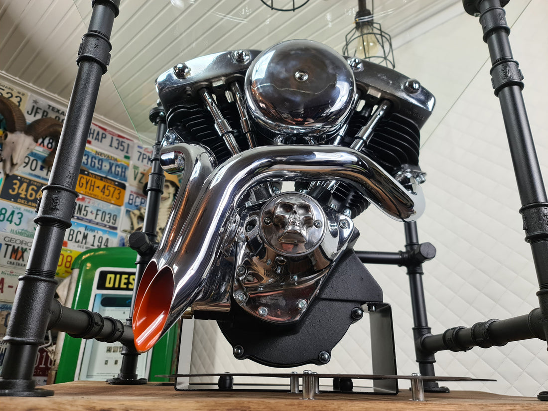 Motortisch „Shovelhead“ — Ansicht 13