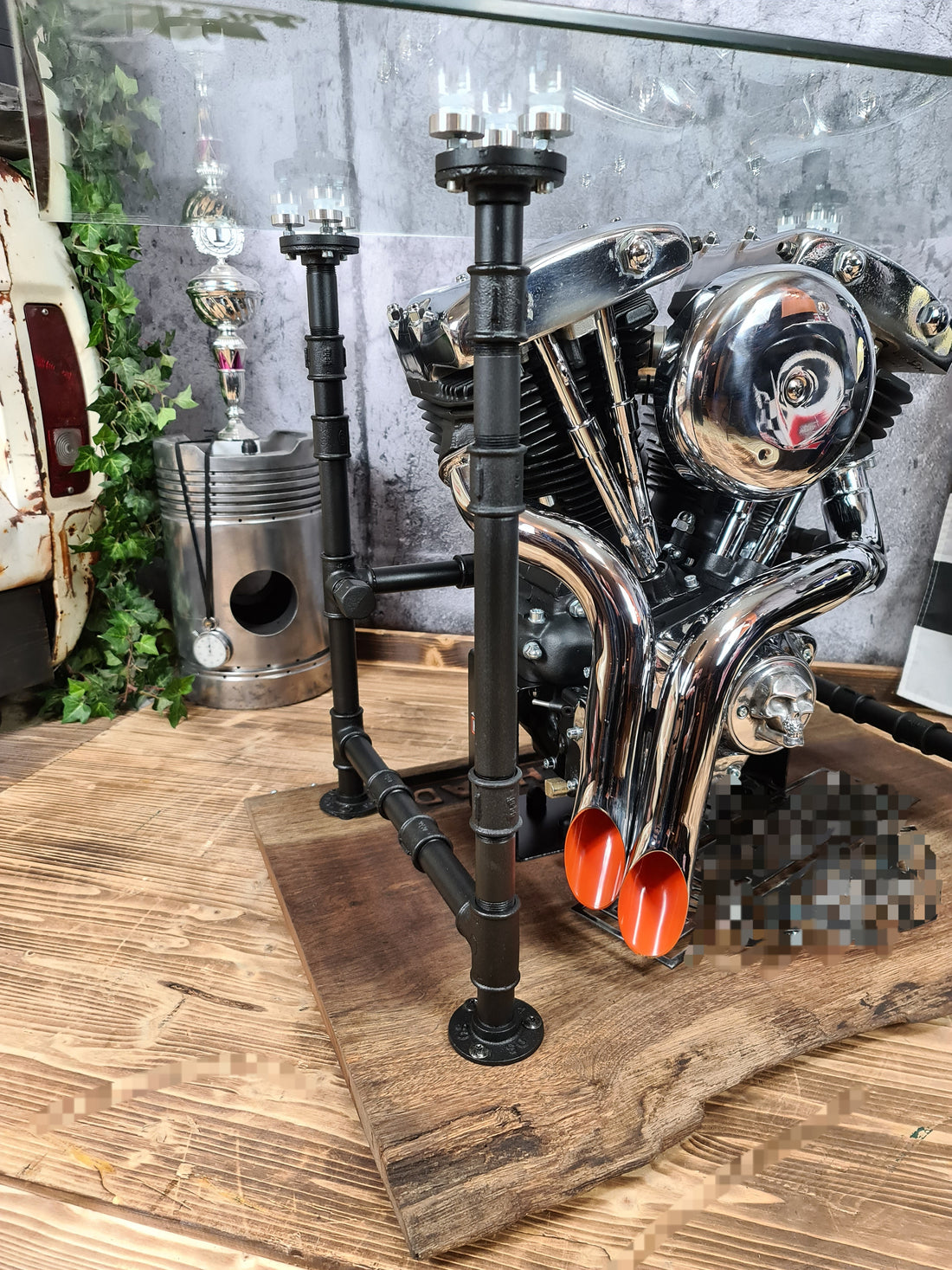 Motortisch „Shovelhead“ — Ansicht 7