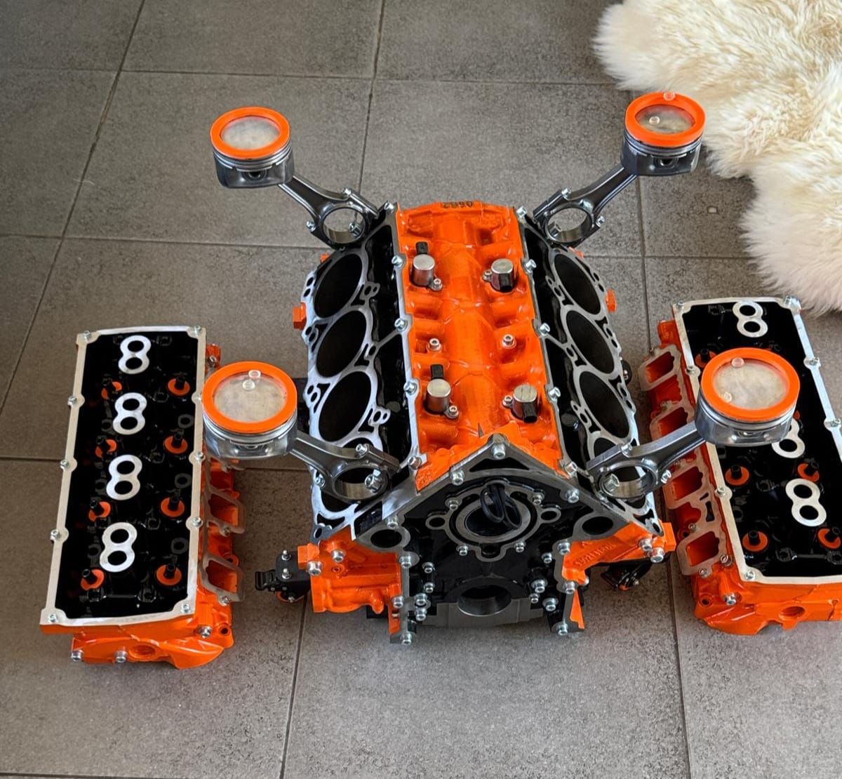 Motortisch Dodge / Chrysler / Mopar 5.7l / 6.4l V8 Hemi — Ansicht 1