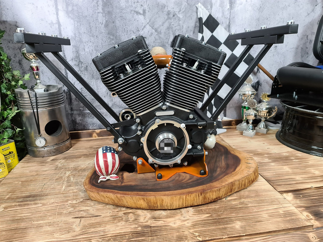 Motortisch „Dirty Orange“ — Ansicht 3