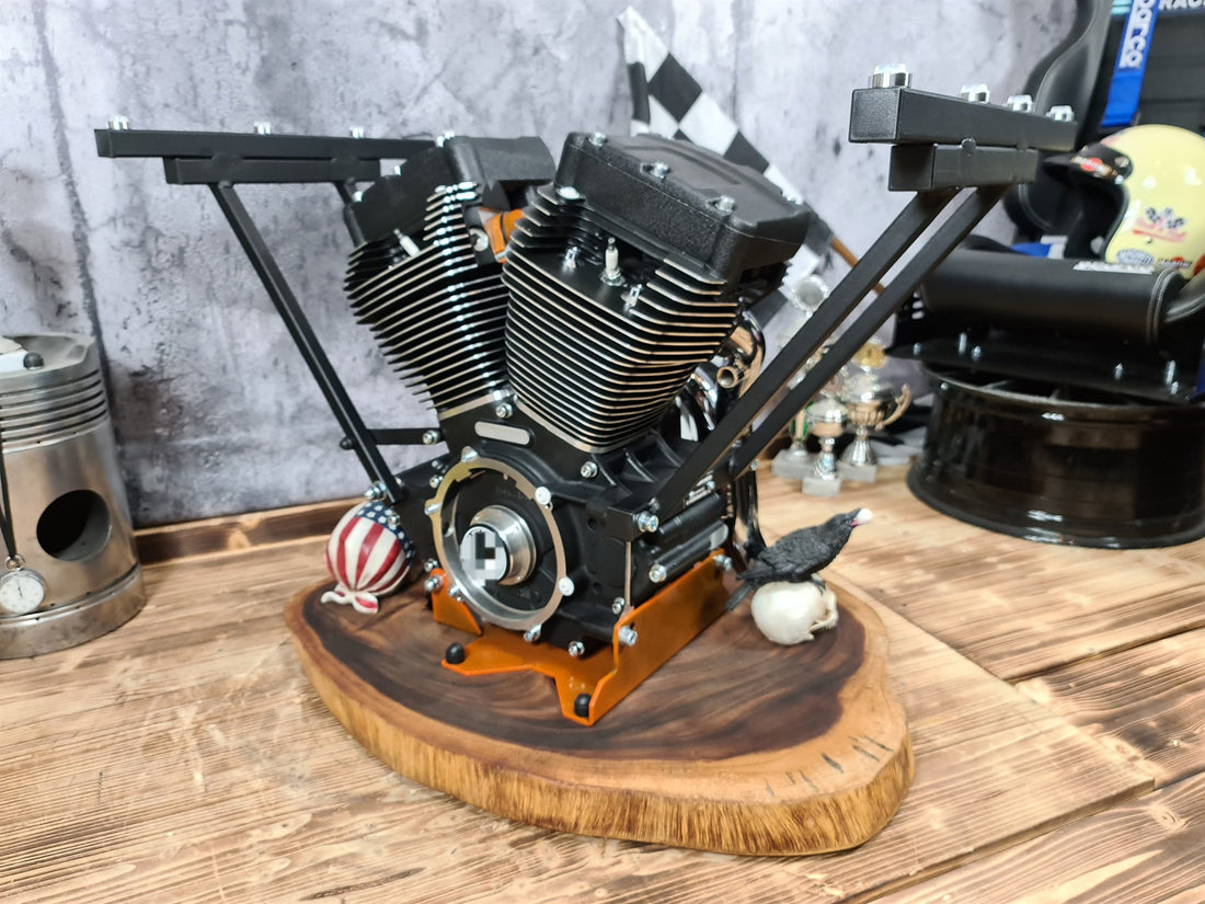 Motortisch „Dirty Orange“ — Ansicht 5