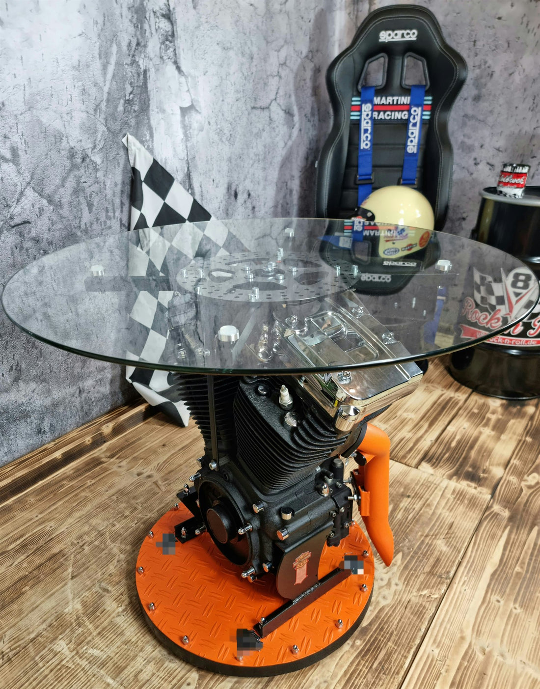 Motortisch „EVO Orange Bremsscheibe“ — Ansicht 2
