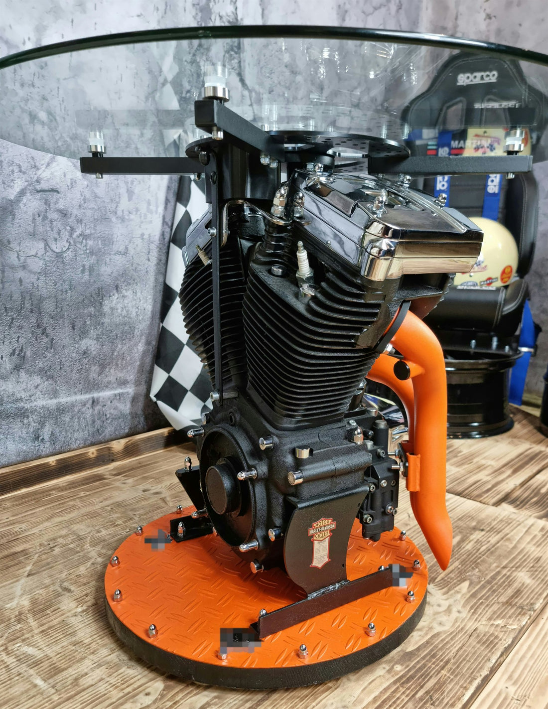 Motortisch „EVO Orange Bremsscheibe“ — Ansicht 3
