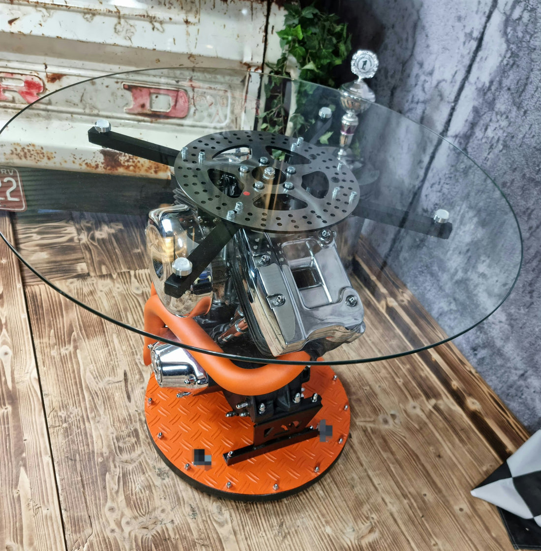 Motortisch „EVO Orange Bremsscheibe“ — Ansicht 5