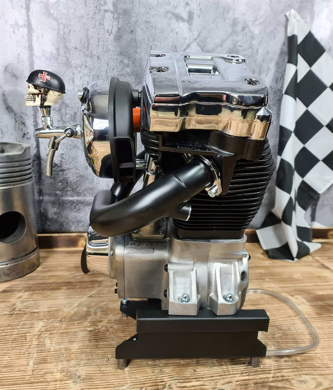 Zapfanlage „S&S Doppelhahn“ — Ansicht 2