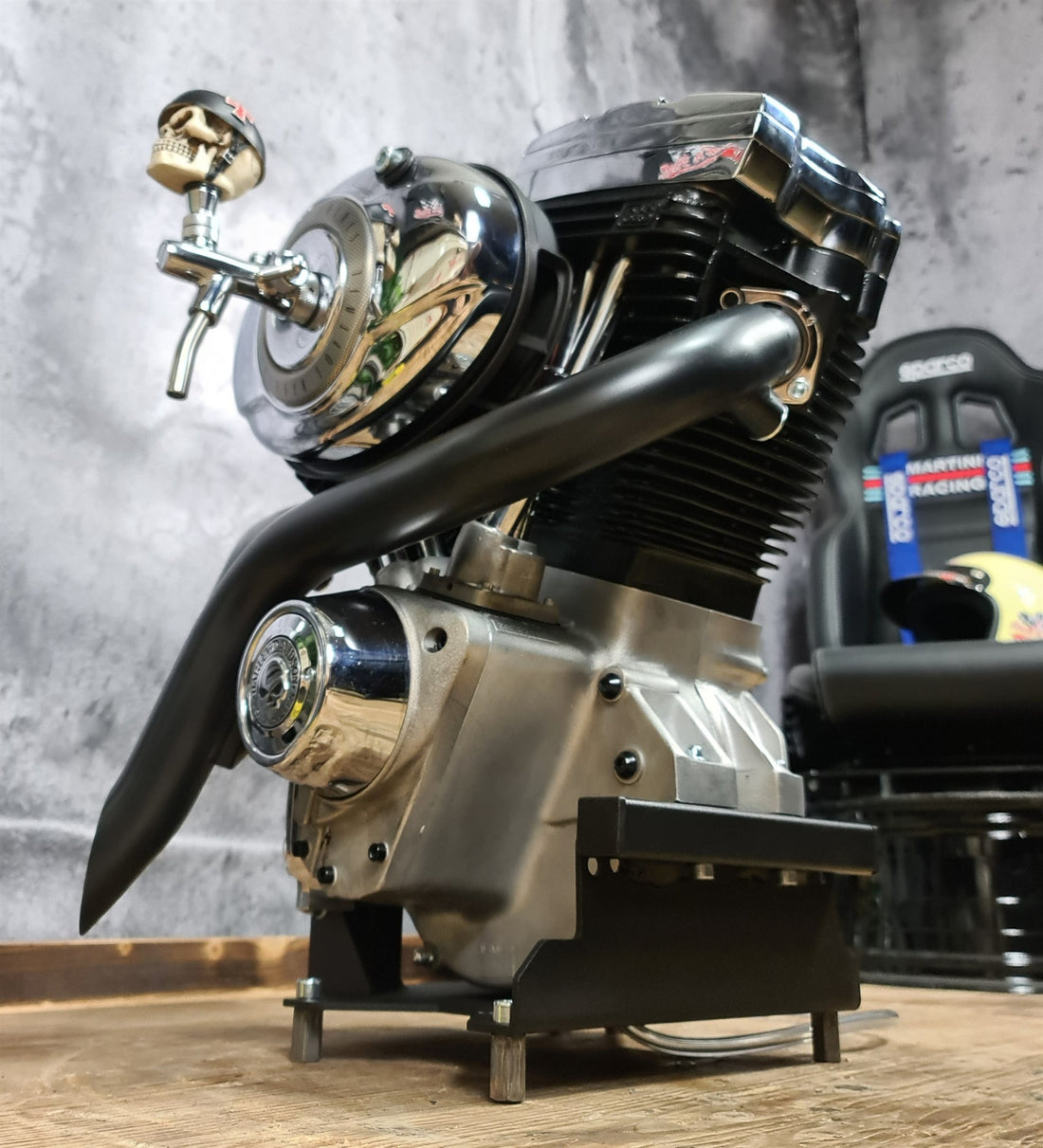 Zapfanlage „S&S Doppelhahn“ — Ansicht 3