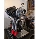 *Zapfanlage Kühlschrank mit V2 Harley EVO Vintage Motor...
